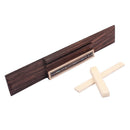 Rosewood Guitar Bridge with Nut Saddle for Acoustic Classical Guitar Parts