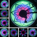 Leadbike Bicycle Wheel Light 32 Patterns 36 Led Cap Light Waterproof Bike S