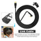 16FT With Fixing Clip VR Headset Accessories Black Link Cable for Oculus Quest 2