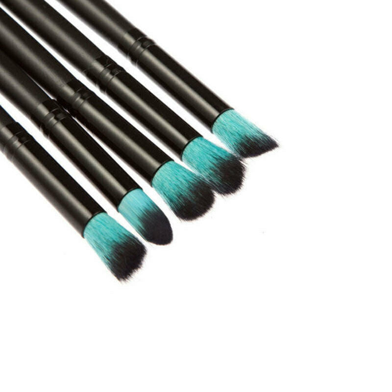 10pcs Women Lady Professional Soft Cosmetic Eyebrow Shadow Makeup Brush Set Kit