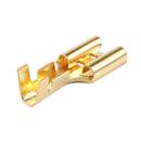 100 Pcs Car Speaker 6.3mm Female Spade Terminal Wire Connector P4U3