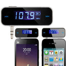 Smartphone Mini Wireless Fm Transmitter 3.5Mm Car Music Audio Mp3 Player