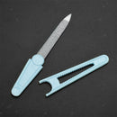 Stainless Steel Nail Art File Scrub Buffer Onychomycosis Polisher Manicure