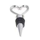 Heart Wine Bottle Stoppers Love Theme Wedding Favors, 1