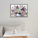 5D DIY Special Shaped Diamond Painting Flower Cross Stitch Mosaic Craft Kit