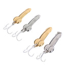 4pcs Spoon Fishing Lures Sequins Lures Metal Baits High quality durable Suitable
