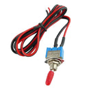 1 Piece 12V Pre-wired On / Off Toggle Switch With Safety Alarm