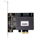 6Gbps Pci Express Pcie Pci-E To 2 Port Sata 3.0 Ports Expansion Controller  B8M2