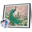 Painting By Numbers Kit DIY Peafowl Digital Oil Canvas Wall Art Home Decor