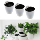 3 Pieces Self-watering Planter Wall Hanging Flower Pot Vase Indoor Outdoor