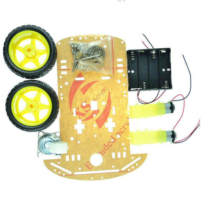 2WD For Arduino Motor Smart Robot Car Chassis Kit Speed Encoder Battery Box