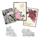 2 X Flowers Metal Cutting Dies Stencil Scrapbooking Photo Album Gift Paper DIY