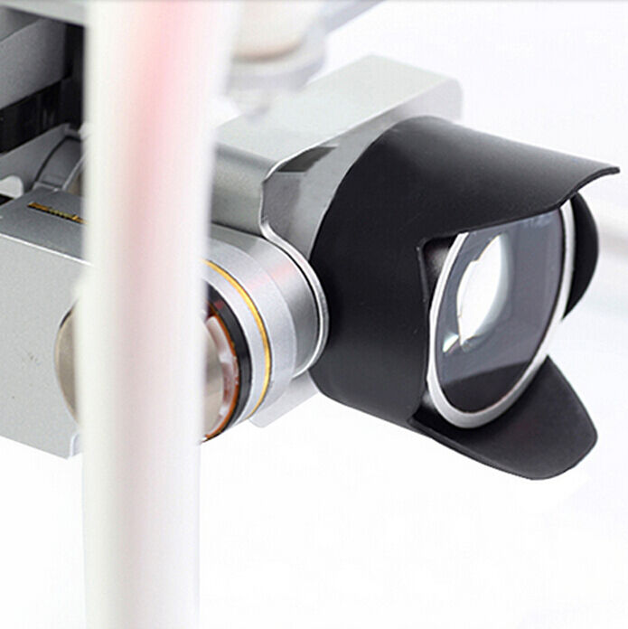 For DJI Phantom 4 3 Camera Cap Lens Cover Protector Sun Hood Petal Sunshade  ME
