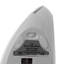 6D 2.4G Wireless Vertical Ergonomic Optical 1600 DPI Mouse 5 Buttons White