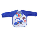 Long Sleeve Waterproof Coverall Baby Animals Toddler Scarf Feeding Smock