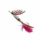 5 Pcs/lot Metal Spinner Fishing Bait Spoon Fishing lure Retail Box Catfish