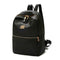 2pcs/set Women Nylon Backpack Clutch Preppy Solid Shoulder Schoolbags Purse Bags