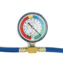 1pc Metal R134a Recharge Measuring Hose Pressure Gauge Adapter Car Air Cond Q3K1