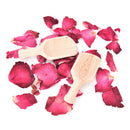 6PCS Wooden Scoops For Bath Salts Essential Oil Bamboo Bath Salt Spoon 3c