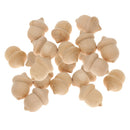 Pack of 100 Unfinished Wooden Acorns Toys for Wedding Party Cake Topper Home