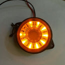 2PCS Amber Clearance Side Marker Indicator Light Boat Truck Trailer Bus Lamp