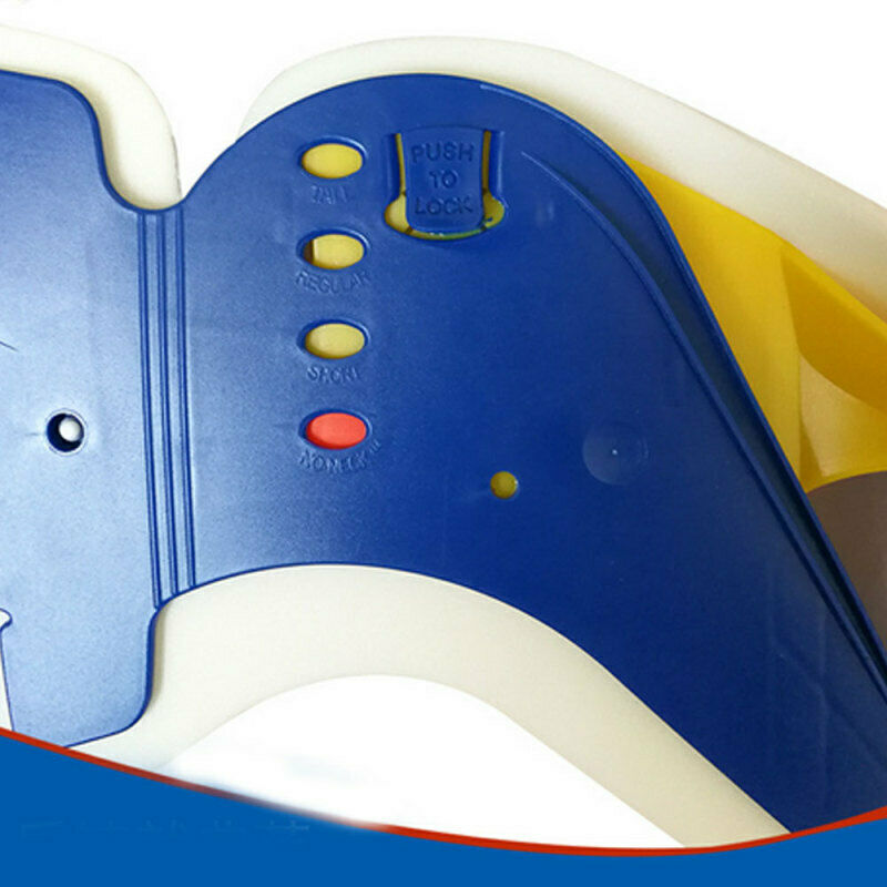 Adjustable Medical Therapy Neck Collar Cervical Traction Support Brace Too RZA