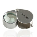 Mini 10 x 21mm Jeweler Loupe Magnifier Magnifying Glass Eye Loupe