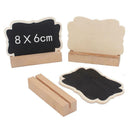 Mini Chalkboard, 10 Pcs Blackboard With Stand for Party Wedding Table Number