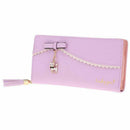 Women's Wallet Leather Wallet Long Purse Wallet Wallet Zipper Tote - purple