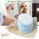 Reusable Cotton Makeup Remover Pads Soft Bamboo Rounds for Cleansing Face