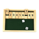 Wooden Flip Dice Board Game Club Bar Party Fun Drinking Game Toys 2 People