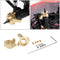 2 Pieces Brass Steering Knuckle Cups Set Upgrade Parts Fit for Axial SCX24 90081
