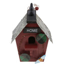 2 Pieces Wood Bird House, Retro Country Cottages Bird House, Woodland Cabin
