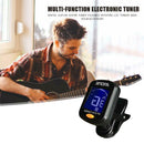 LED Clip-on Electronic Digital Guitar Tuner Chromatic Bass Violin Ukulele Tuner