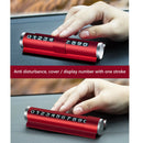 4in1 Temporary Parking CardÃ‚Â Car Perfume Phone Holder Window Breaker (Red)