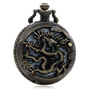 Large bronze embossed hollow classic Chinese dragon Xiangyun cloud pocket w D1B4