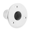 Boat Stainless Steel 316 Grade Embedded Deck Base Fits 25mm 1" Pipe/Tube