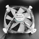 12cm DC 12V RGB Cooling Fan Desktop Case Chassis Small 3Pin Cooler Radiator A