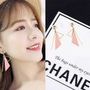 Pink On Earrings None Pierced Ear Cuff e Geometric Irregular I4R8