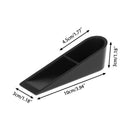 1Pc Rubber Wedge Shaped Door Stops Non-Slip Buffers Safety Stopper Office Home