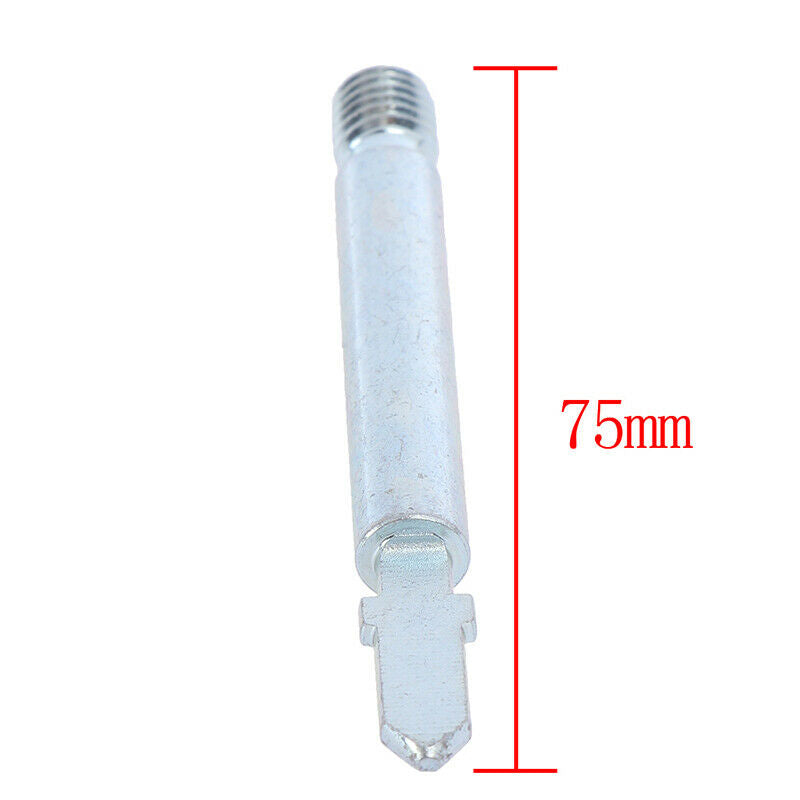 75mm Stainless Steel Percussion Massage Tip Extension Rod Massager Bit Tip Set