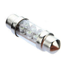 2PC 6 LED Pure White Car Festoon Interior Dome C5W Light Lamp Bulb 36mm DC 12V