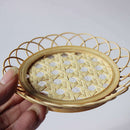 Handwoven Round Natural Rattan Coaster Handmade Insulation Placemat Table Pad