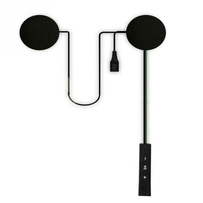Motorcycle Bluetooth Helmet Headset Stereo Noise Reduct Battery Earphone w/Mic