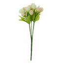 Silk cloth artificial flower 15 heads Mini Rose Home Decor for wedding smal