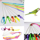 1Pc Adjustable Washable Nylon Pet Bird Parrot Harness Leash Outdoor Walking Rope