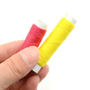 10pcs 50m mixed polyester sewing thread line cord for diy jeans denim craft LJ