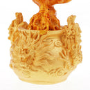 Crystal Money Tree Bonsai Feng Shui Bring Wealth Lucky Home Ornament 7inch