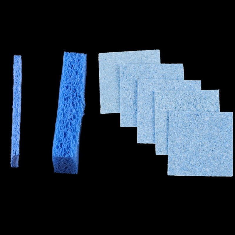 Hand Tool 5pcs 6cm*6cm Soldering Iron Solder Tip Welding Cleaning Sponge Pads