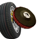 Red Flying Wing Wheel Brushing Head for Auto Car motorcycle sag KDJ